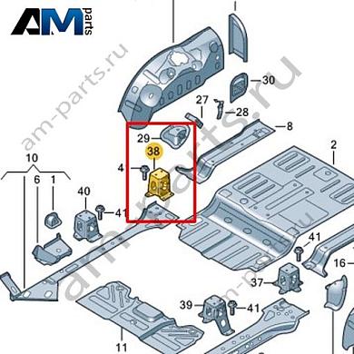 Крепление проушины Volkswagen id-Buzz 2023-2024 1N3801456Купить крепление проушины 1N3801456 Фольксваген id-Buzz 2023-2024 по минимальной цене