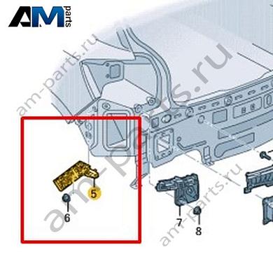 Направляющий профиль Volkswagen T-Roc 2018-2024 2GA807376Купить направляющий профиль 2GA807376 для Фольксваген Т-рок 2018-2024- акция