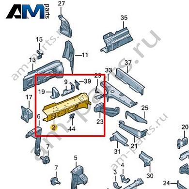 Лонжерон Volkswagen id3 2020-2024 1EA803110Купить лонжерон 1EA803110 Фольксваген id3 2020-2024 по минимальной цене