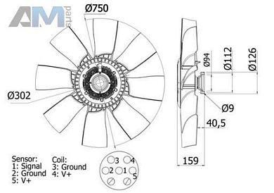 Радиатор кондиционера MAHLE/KNECHT (AC961000S) на Audi A4 (B9) 2015-2020 1.4TFSI