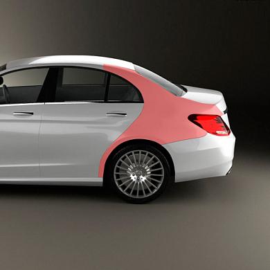 Крыло заднее левое A2056304102 Мерседес С-класса W205