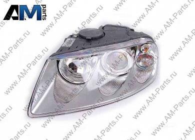 Фара передняя левая галогеновая Туарег (2003-2010) 7L6941017BK