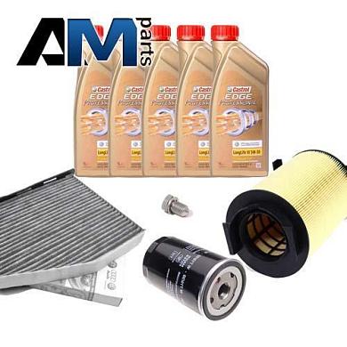 Набор ТО-1/3 для Фольксваген Пассат В6 1.6 102 л.с. (масло Castrol Magnatec 5W40)