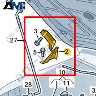 Петля капота левая Volkswagen AMAROK 2013-2016 2H0823301AКупить петлю капота левую 2H0823301A Фольксваген Амараок 2013-2016- гарантия наличия