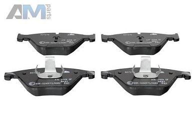Передние тормозные колодки (13.0460-7275.2) ATE на BMW 5 серии F10 рестайлинг рестайлинг 530i