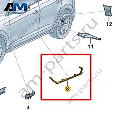 Часть стойки В Volkswagen Taigo 2022-2024 2G7864016BКупить часть стойки В 2G7864016B на Фольксваген Тайго 2022-2024 на выгодных условиях