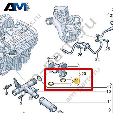 Манжетное уплотнение VAG 0XW121041AКупить манжетное уплотнение 0XW121041A для Фольксваген/Ауди/Шкода- спец. Цена
