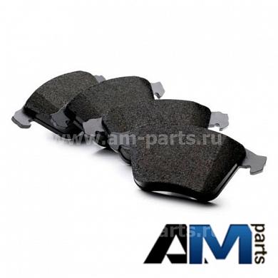 Колодки тормозные передние Behr-hella для Skoda Rapid 8DB355008591