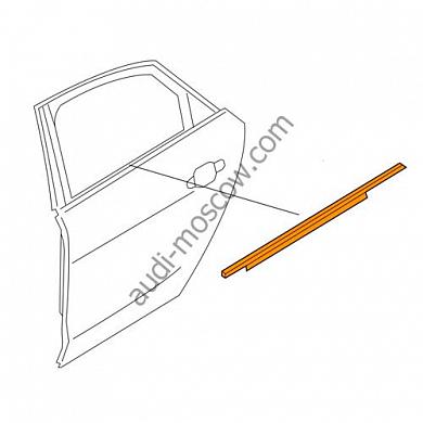 Уплотнитель для Audi A8 D4 4H0853763D2ZZКупить оригинальный уплотнитель Audi A8 D4 4H0853763D2ZZ- Доставка в регионы РФ