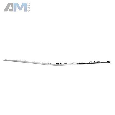 Накладка переднего бампера нижняя (хром) на Mercedes E W213 (2016-2023) A2138850300