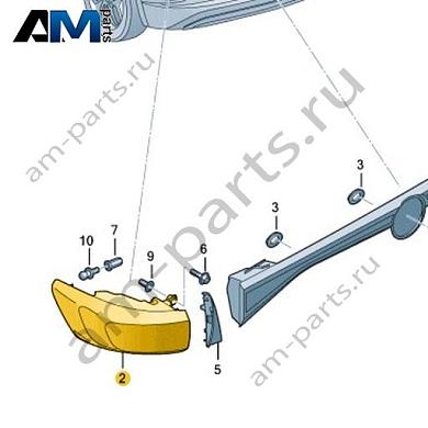 Светодиодный задний правый фонарь Volkswagen id4/id5 2021-2024 11A945096Купить светодиодный задний правый фонарь 11A945096 для Фольксваген id4/id5 2021-2024- акция