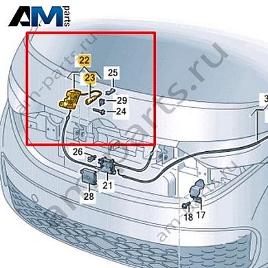 Замок капота с микровыключателем Volkswagen id-Buzz 2023-2024 1T3823509AКупить замок капота с микровыключателем 1T3823509A Фольксваген id-Buzz 2023-2024- бесплатная доставка