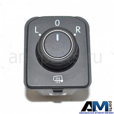 Кнопка регулировки зеркала на водительской двери на Passat B8 (Black) 3G0959565AICX
