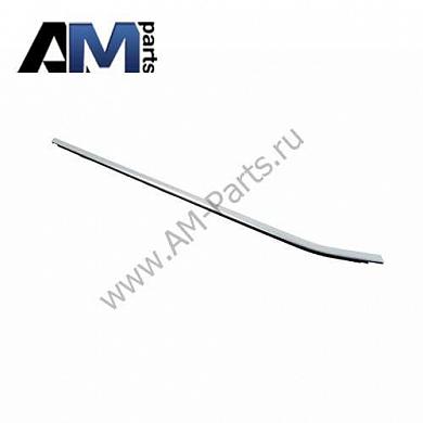 Наружный уплотнитель шахты стекла (правый) BMW X1 F48 (хром) 51337352442