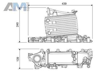 Впускной коллектор VALEO (818683) Skoda Octavia A7 (2013-2017) 2.0TDI