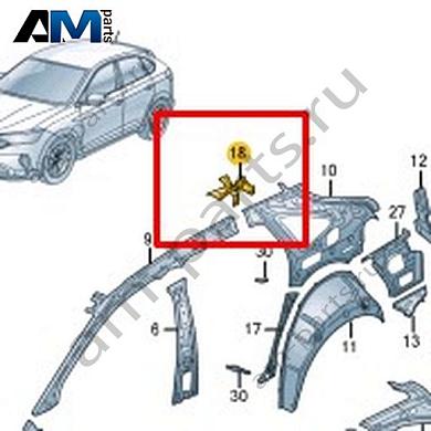 Усилитель крепления ремня безопасности Volkswagen Taigo 2022-2024 2G7810746Купить усилитель крепления ремня безопасности 2G7810746 для Фольксваген Тайго 2022-2024- выгодные цены