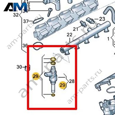 Ремонтный комплект для блока клапанов VAG 07L998907AКупить ремонтный комплект для блока клапанов 07L998907A для Фольксваген/Ауди/Шкода- гарантия наличия