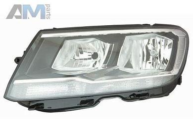 Фара галогеновая левая (44111AWLMLDEM2) DEPO для Volkswagen Tiguan II (2016-2020)