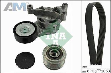 Комплект замены ремня генератора INA (529002310) для Volkswagen B6 (2005-2011) 2.0TSI