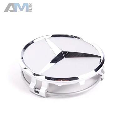 Крышка ступицы колеса Звезда выступает (Цвет- Стерлинговое серебро) на Mercedes GLE 2014-2018 B66470206