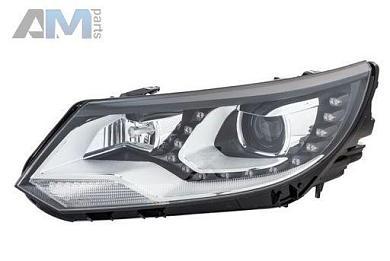 Фара ксенон левая (1ZS010748311) HELLA для Volkswagen Tiguan I (2012-2016)