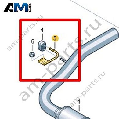 Держатель Volkswagen AMAROK 2017-2022 2H6253461Купить держатель 2H6253461 на Фольксваген Амараок 2017-2022- выгодные цены