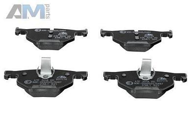 Задние тормозные колодки (13.0460-7174.2) ATE на BMW 5 Серии (E60) 525iX