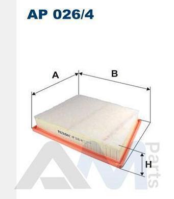 Воздушный фильтр FILTRON (AP026/4) на BMW X2 (F39) 18d/18dX