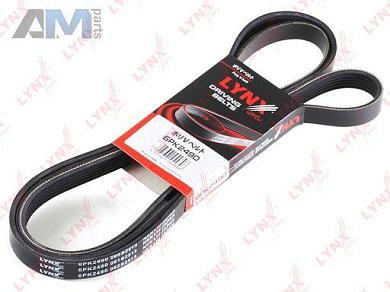 Ремень поликлиновый LYNX для Touareg 2003-2010 3.0 V6 TDI (225/240 л.с.) CNRB CASA BKS CATA 6PK2490