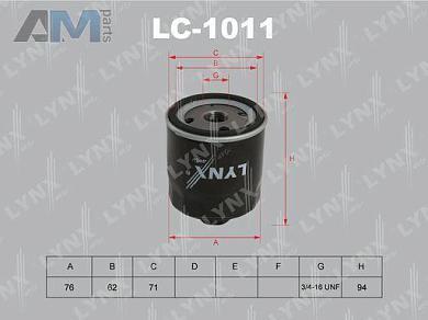 Масляный фильтр LYNX для Polo V (20092020) 1.4 (85 л.с.) CDDA CLPA CGGB LC-1011