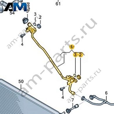 Трубопровод системы охлаждения VAG 059121086BFКупить трубопровод системы охлаждения 059121086BF на Фольксваген/Ауди/Шкоду по минимальной цене