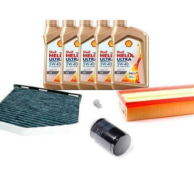 Набор для ТО-1/3 Тигуан II рестайлинг 2.0TSI с маслом Shell 0W30