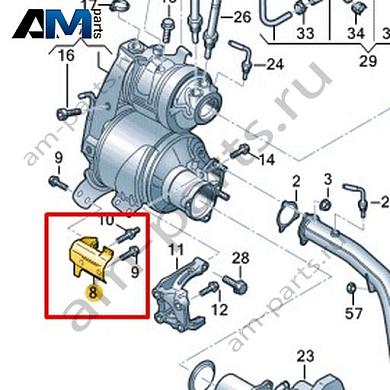 Держатель VAG 04L131561EКупить держатель 04L131561E на Фольксваген/Ауди/Шкоду- выгодные цены