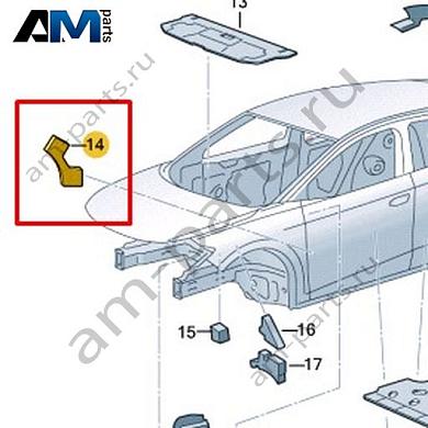 Шумоизоляция Volkswagen id4/id5 2021-2024 11A864733Купить шумоизоляцию 11A864733 на Фольксваген id4/id5 2021-2024 на выгодных условиях