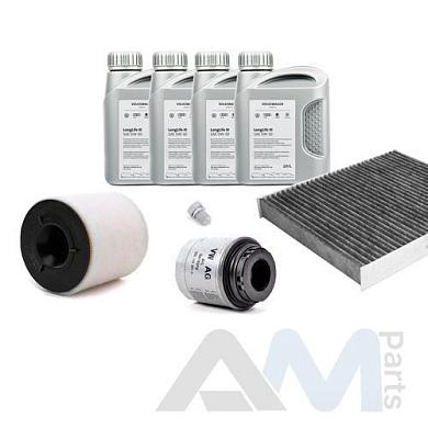 Оригинальный комплект ТО-1/3 на Polo 1.4 GTI 180 л.с. (масло LL3 с допуском 504/507)