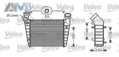 Радиатор турбины VALEO (818720) Volkswagen B5 (1997-2005) 1.8T