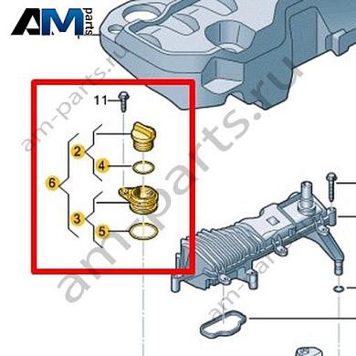 Маслозаливная горловина VAG 0XW115303Купить маслозаливную горловину 0XW115303 Фольксваген/Ауди/Шкода- спец. Цена