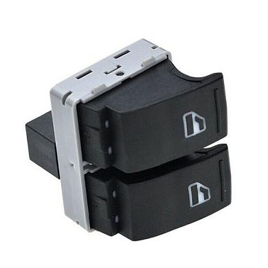 Выключатель стеклоподъемника левый черный Vika для Volkswagen Transporter 99591049901