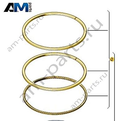 Комплект поршневых колец VAG 06M198151BКупить комплект поршневых колец 06M198151B для Фольксваген/Ауди/Шкода по минимальной цене