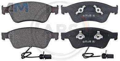Передние тормозные колодки ABS 37427 для Audi A8 (D3) 2002-2010