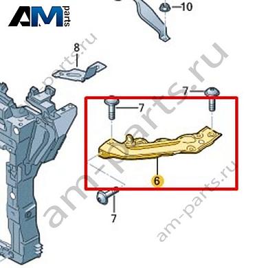 Распорка Volkswagen T-Roc 2018-2024 2GA805932AКупить распорку 2GA805932A для Фольксваген Т-рок 2018-2024 по минимальной цене