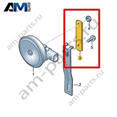 Держатель Volkswagen Jetta VII 2020-2024 17A951107Купить держатель 17A951107 на Фольксваген Джетта VII 2020-2024 по минимальной цене