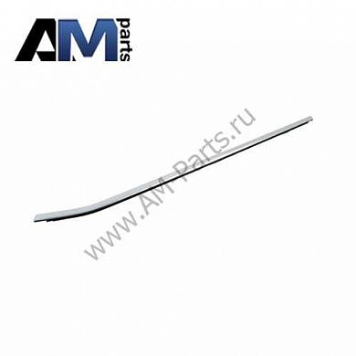 Наружный уплотнитель шахты стекла (левый) BMW X1 F48 (хром) 51337352441