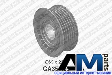 Ролик обводной Фольксваген Туарег 3.0 TDI (240/245 л.с.) GA35109 NTN-SNR