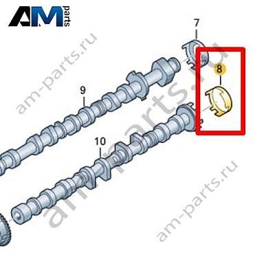 Ротор импульсного датчика VAG 0XW105334AКупить ротор импульсного датчика 0XW105334A для Фольксваген/Ауди/Шкода на выгодных условиях
