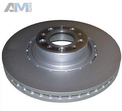 Передний левый тормозной диск 9Y0615301A на Porsche Cayenne (2017-2024) Диски 18 дюймов