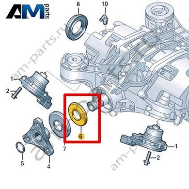 Манжетное уплотнение VAG 08E525275Купить манжетное уплотнение 08E525275 Фольксваген/Ауди/Шкода- гарантия наличия