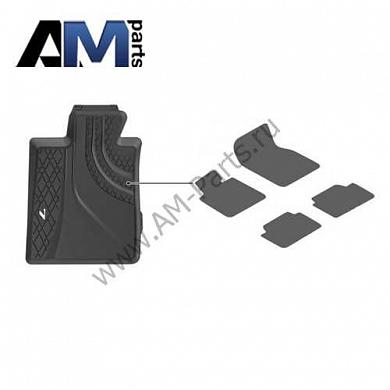 Комплект резиновых задних ковров БМВ 7 серии G11 51472444039