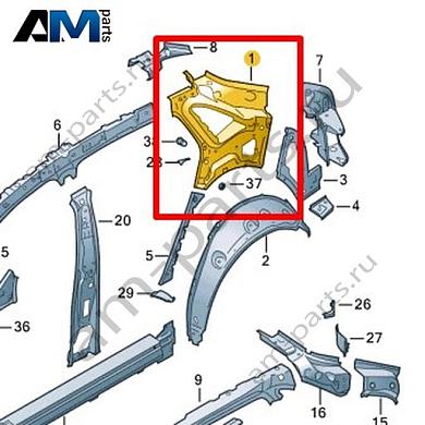 Боковина (внутренняя часть) Volkswagen id4/id5 2021-2024 11E809406Купить боковину (внутреннюю часть) 11E809406 Фольксваген id4/id5 2021-2024 на выгодных условиях