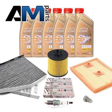 Набор ТО-2/4 для Фольксваген Пассат В6 1.6 FSI 115 л.с. (масло Castrol Magnatec 5W40)